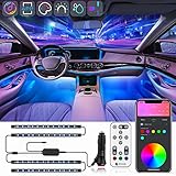 ECOLOR Interior Car Lights, 48 LEDs Car Led Lights