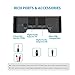 TROND TV Bluetooth Transmitter and Receiver, Digital Optical TOSLINK and 3.5mm Wireless Audio Adapter (AptX Low Latency for Both TX and RX, Pair with 2 Devices Simultaneously)thumb 4