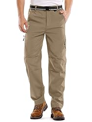 Men's Snow Ski Waterproof Fleece Lined Pants Winter