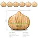 Aromatherapy Essential Oil Diffuser?Tenswall 400ml Wood Grain Ultrasonic Cool Mist Whisper-Quiet Humidifier with 7 Color LED Lights Waterless Auto Shut-Off of Various Mist Light Modes