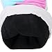 Simplicity Girl's Skiing Gloves Winter Warm Mittens, Pink Blue Grey, M(7-9 Years)