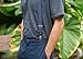b.m.c BMC 3pc Mens Mixed Color Pattern Elastic Adjustable Strap Y-Back Button End Suspenders with Clip Fasteners - Set 2