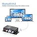 Bluetooth Mini Audio Audio Amplifier – 100W Dual Channel Wireless Amplifier Receiver for Home Speakers – Power Adapter Not Includedthumb 1