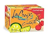 La Croix C'urate Cherry Lime Sparkling Water, 12 Ounce Cans, 8 Count (Pack of 3)