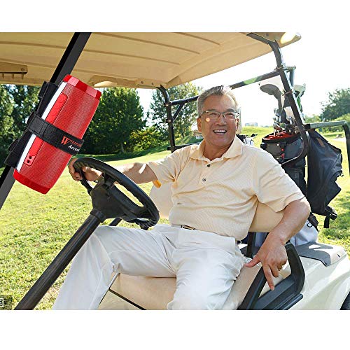 Portable Speaker Mount for Golf Cart Railing Bike or Boat Adjustable