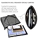 Laptop Tote,15.6 IN Top Zip Large Laptop Bag PU Leather Multi-Function Shoulder Bag with Sturdy Lengthen Chain-link Straps for Women