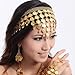 New Belly Dance Hair Accessories Hair Hoop Headband Performances Headpiece Jewellery Party Accessories(Gold Color)