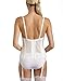 Carnival womens Invisible Torsolette garters, Ivory, 44B US