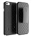 iPhone 6 Case, E LV Armor Holster Defender Case Cover with Kickstand and Belt Swivel Clip for iPhone 6S / iPhone 6 with 1 Stylus, 1 Screen Protector and 1 Microfiber (Black)