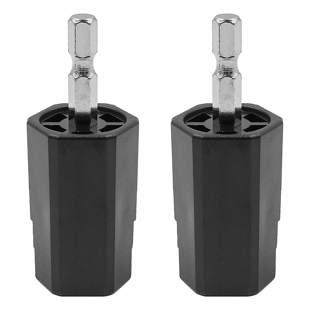 Hsthe Sea Guitar String Winder Head for Manual or Electric Winders Electric Guitar Accessories -Pack of 2