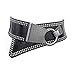 Waist Belt Womens Leather Fashion Wide Elastic Waistband With Punk Rivets Studs, Style 1 Black, One Size