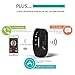 Smart Wristband Bluetooth 4.0 with Fitness Monitor for Apple iPhone 6s / iPhone 6 Plus Samsung iOS Android System ,Track Caller Display