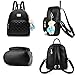 Leather Backpack Purse Satchel School Bags Casual Travel Daypacks for Womens (white)