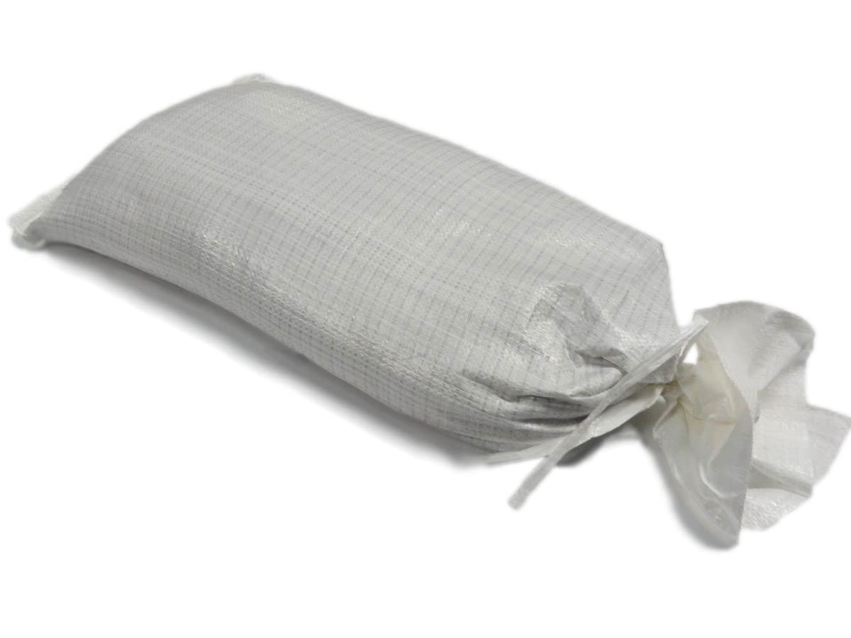 sackmaker FLOOD DEFENCE Heavy Duty Sandbags - White, Black & Yellow - UV Protected - Unfilled - Industrial Grade with Sunlight Protection