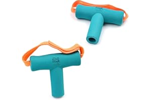 THE KIND MIND CO. T-Shaped Grip Tool - The Kind Mind Company™ Adaptive Art, Accessibility Aid for Kids & Adults, Mobility Aid for Painting, Drawing, Gripping - Large, 2-Pack