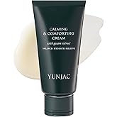 YUNJAC Calming & Comforting Cream (2.12 oz) - Lightweight Gel Texture Moisturizer for Sensitive Skin. Soothing Hydration Skin, Light Moisture Shield Before Makeup Application.