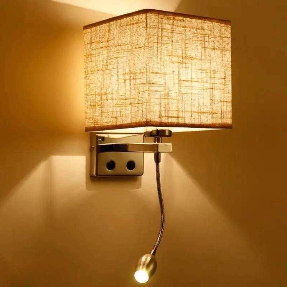 Wall lamp Bedside lamp Modern Minimalist Bedroom Study Hotel Hotel Flat