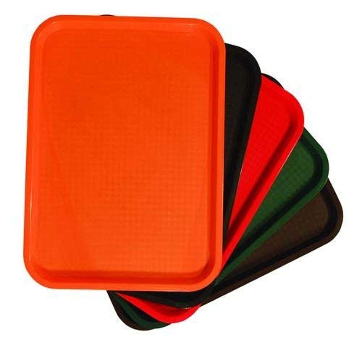 Update International FFT1216GR Fast Food Tray Green, 12 x