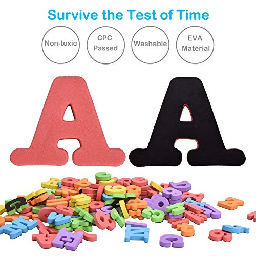 4 Magnetic+Educational+Alphabets+Uppercase+Lowercase