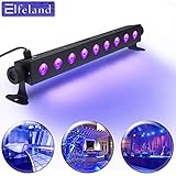 UV Black Light,Elfeland 27W 9LED UV Light Bar Disco