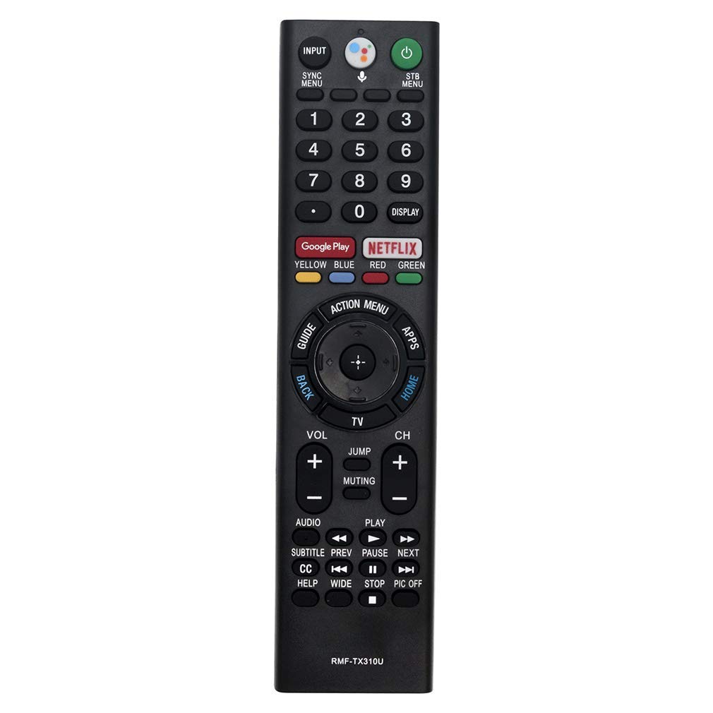 VINABTY RMF-TX310U Remote Control Replaced for Sony Bravia Smart LED TV XBR-75X900F XBR55AG8 XBR-55X850F KD-43XG8096 XBR65AG8 XBR-65X850F