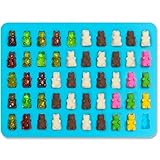 ShungHO 50Cavity Silicone Gummy Bear Chocolate Mold Candy Maker Ice Tray Jelly Mould DIY