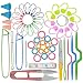 56 in One Basic Sewing Knitting & Crochet Tools Accessories, Marrywindix Sewing Kit Supplies with Measuring Tape, Snipper, Stitch Holders, Saftey Pin.