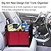 Big Ant Car Trunk Organizer Durable Collapsible Cargo Storage Trunk Organizer with Straps to Prevent Sliding-Best for SUV, Truck, Auto, Vehicle