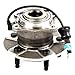 SCITOO 2PC Wheel Hub and Bearing Assembly for 2002-2007 for Chevrolet Equinox for Pontiac Torrent for Saturn Vue 512229