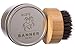 Premium Beard Oil Brush for Men - 100% Natural Wild Boar Bristle with Wood Handle for Grooming Facial Hair; Includes Quality Aluminum Gift Box