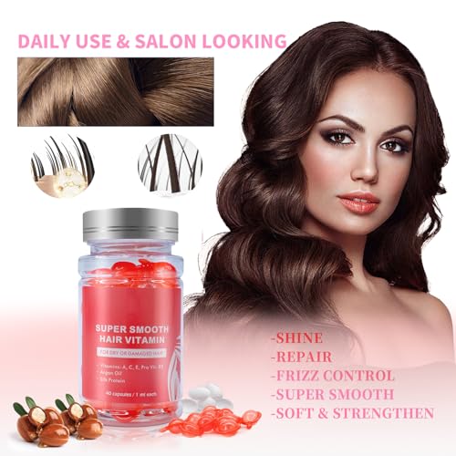 SHYWAY HAIR TREATMENT, NO RINSE – PINK HAIR OIL AND SERUM WITH VITAMINS A C E PRO B5, ARGAN MACADAMIA OILS FOR FRIZZY, DRY, DAMAGED HAIR CARE