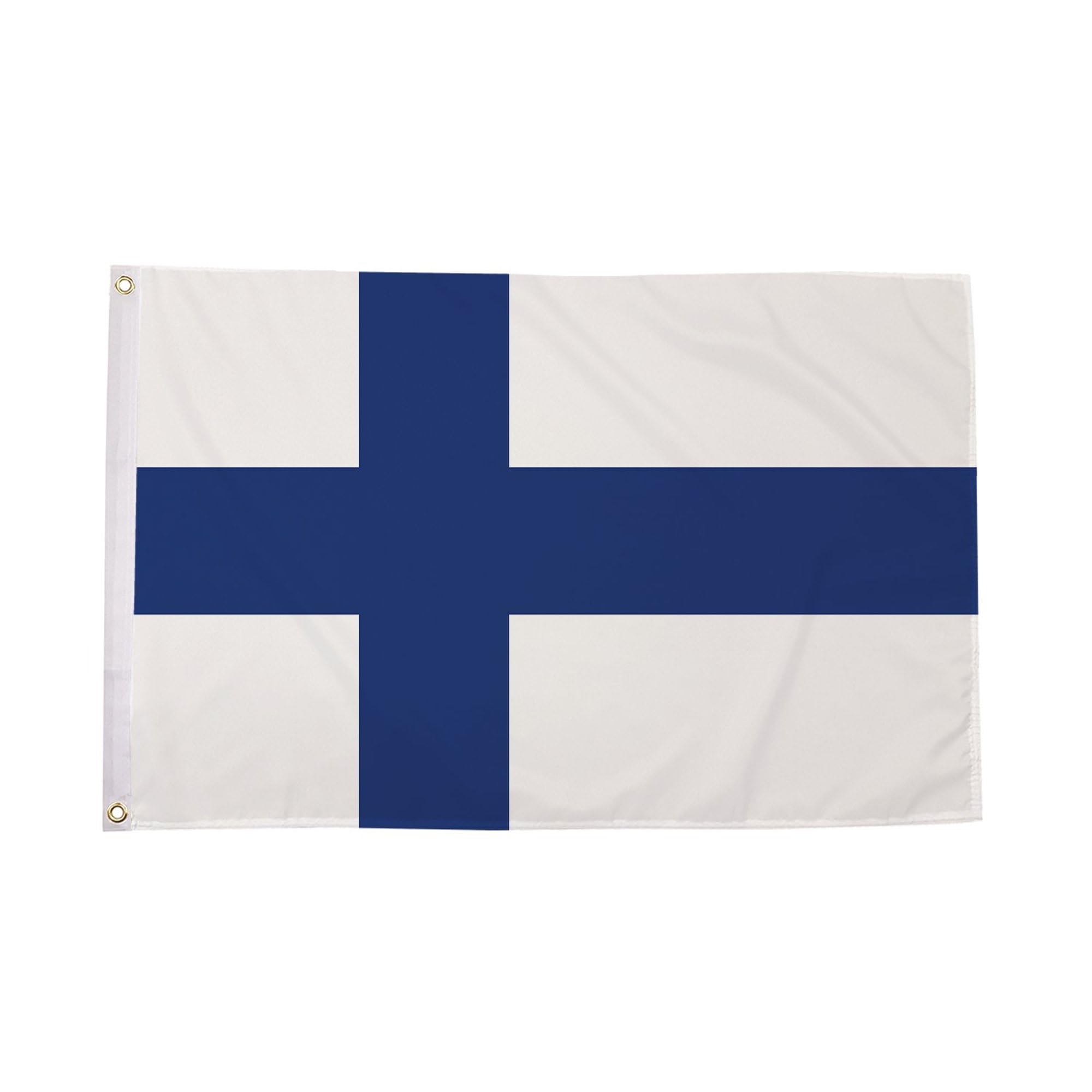 Flagtex Finland Flag Large 8ft x 5ft (240cm x 150cm) - Giant Finnish National Flag for Outdoor Display, Weather Resistant European Country Banner, International Events — image 1