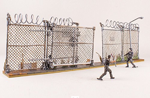 Mcfarlane toys the walking dead amc tv series prison gate & f…