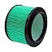 16950 Replacement Filter for Craftsman 9-16950 HEPA Material Wet/Dry Vac fit 3 & 4 Gallon, 1 Pack