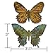 Sizzix 660236 Bigz Die with Texture Fades Butterfly Duo by Tim Holtz