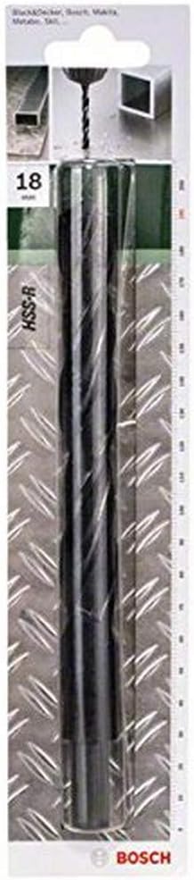 Bosch 2609255027 Metal Drill Bits HSS-R with Diameter 18.0mm, 18.0 mm