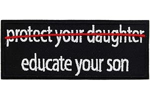 ROCKAPATCH Pro Choice Feminism Feminist Embroidered Iron On Patch