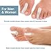 ZenToes Toe Separators for Bunion Pain Relief Set of 6 Flared Gel Straighteners Align Toes and Prevent Corns and Blisters