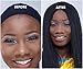 Wow Braids Box Braid Wig - Knotless Braided Wigs for Black women, with 360 glueless Full Swiss Lace Cap, & Human Baby Hair Frontal, Synthetic Long Neat African Handmade Braiding - 36