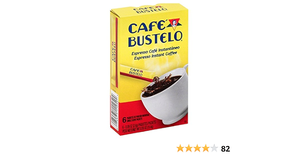 Bustelo Espresso Instant Coffee Packets 