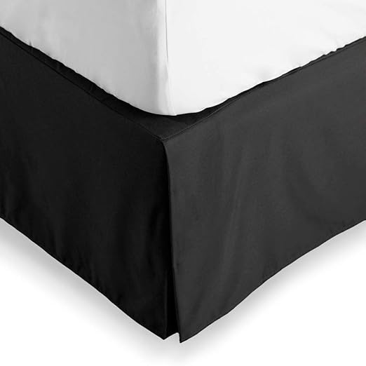 Amazon Com Hotel Luxury Queen Split Corner Bed Skirt 12 Inch Drop