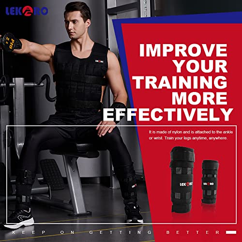 Adjustable Ankle Weights, Leg Weights, Removable Ankle Weights for Men