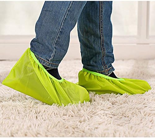 SUIE 1 Pair Outdoor Oxford Waterproof Rain Shoe Covers Overshoes for Men Women Kids