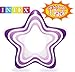Intex Inflatable Star Shape Swim Rings Green, Yellow & Purple Gift Set Bundle with Bonus Matty's Toy Stop 16
