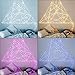 Led String Lights, 16 Colors Options 50led Battery Powered String Lights with Remote Waterproof Color Changing Light Patio/Parties/Wedding/Bedroom String Light - Copper Wire Light 16foot