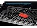 Unicook Outdoor Grill Brush, Heavy Duty Nylon BBQ Cleaning Brush, Removable Head XL Gas Grill Cleaner, Durable and Effective, Best Alternative to Dangerous Wire Brush, Do Not Use on Hot/Warm Grill