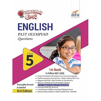 OLYMPIAD CHAMPS ENGLISH CLASS 5 Paperback &ndash; June 30, 2018
