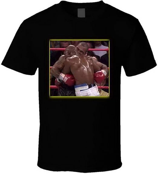 XGHtees Mike Tyson Biting Evander Holyfields Ear TShirt Amazon.ca Clothing & Accessories