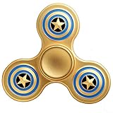 Yesorno Mini Hand Fidget Spinner Metal toy , 3 mins + Spin Time, One hand operation
