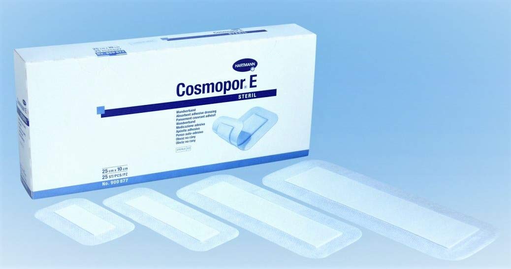 Cosmopor E Adhesive Sterile Dressings Mixed Sizes First Aid Refill Pack.
